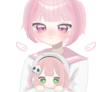 ぬい持ち量産イラスト描きます 推しぬいを持ちたい方にオススメ！ イメージ1