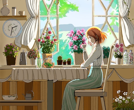 ナチュラルなキャラクターイラスト描きます 作品のイメージを具現化したイラストが必要な方へ イメージ1