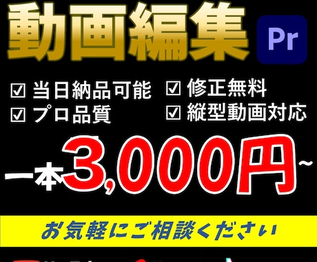 丸投げOK!高品質の動画編集代行します 〜YouTube shorts・TikTok・リール対応〜 イメージ1