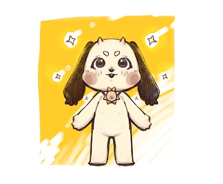 可愛い！！キャラクターイラストを作成します 温かみのあるイラストを描きます。 イメージ1