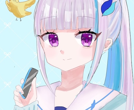 アイコンや上半身1枚絵などイラストを納品いたします イメージ1