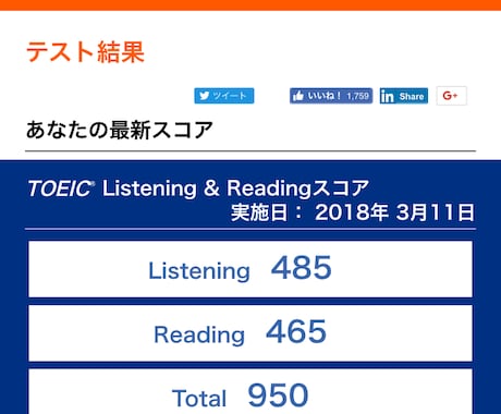 TOEIC900点超えるまでの勉強法を教えます 留学や就職活動等でTOEICスコアが必要な方・UPさせたい方 イメージ1