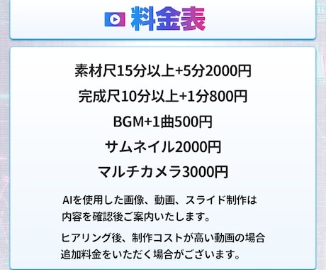 フルテロップ動画編集を承ります 高クオリティな動画を作ります！ショートもOK イメージ2