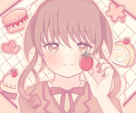 色彩にこだわった、可愛く暖かいイラストを描きます イメージ1
