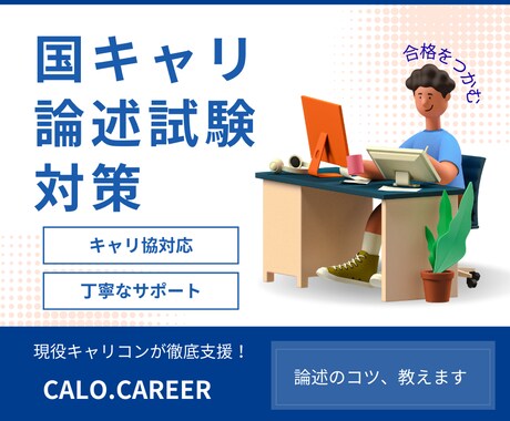 国キャリ論述試験対策をお手伝いします キャリ協対応♪判定オールＡの現役キャリコンが対応！ イメージ1