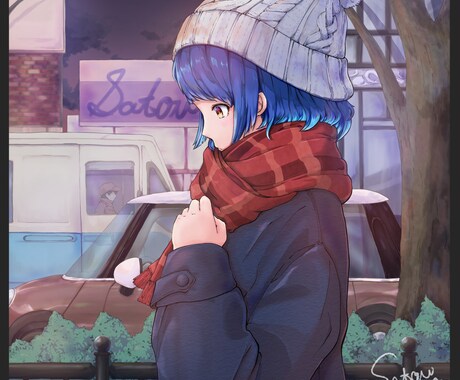 SNS用アイコンイラスト描きます 依頼は初めてという方でもお気軽に！ イメージ1
