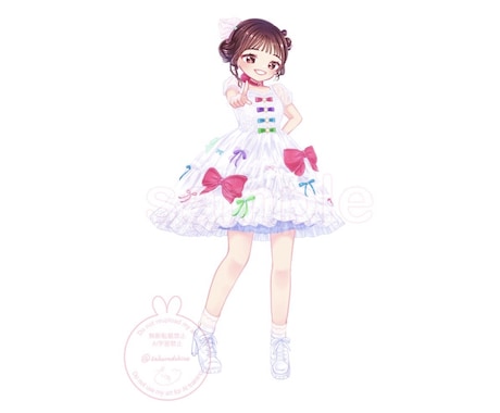 キラキラかわいいイラスト✧お描きします アイドルさんのフラスタ・グッズ・メッセージカード等にも◎ イメージ2