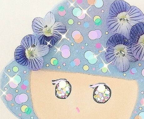 きらきらおめめのアイコンをお作りいたします イメージ1