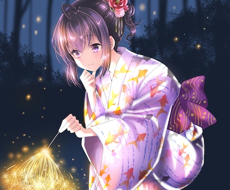 ファンアート・推しキャラを高クオリティで描きます 美少女が得意ですがイケメンも大好き。銃器少女も描きます。 イメージ1