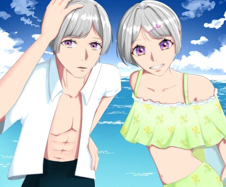 商用可◎可愛い系のイラスト等、高品質の絵を描きます 著作権譲渡可能、グッズにもご利用可能です！(別途オプション) イメージ2