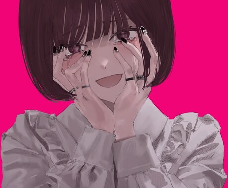 アイコン用イラスト描きます （正方形・バストアップの人物イラスト） イメージ1