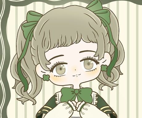 ロリータイラスト作ります※ロリ以外も描けます ゴスロリ・黒ロリ・和ロリの可愛いイラスト作成。 イメージ2