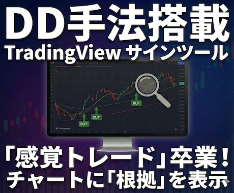 TradingViewサインツールを提供します 独自手法によるチャート分析のトレビュー版！日本株の株式投資！ イメージ1
