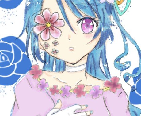 女の子を描きます イメージキャラクターを可愛く描きます イメージ2
