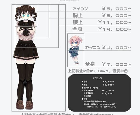 アンニュイなオリジナルイラスト制作します 素朴で儚く繊細なイラストを描きます イメージ2