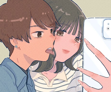 女の子(可愛い男の子)のイラストを描きます 可愛いイラストを描いて欲しい方へ！ イメージ2