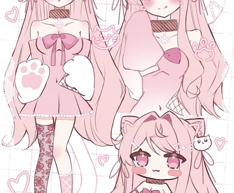 VTuberさんの立ち絵イラストを描かせて頂きます Vのママを探してる方・立ち絵イラストが欲しい方へ イメージ2
