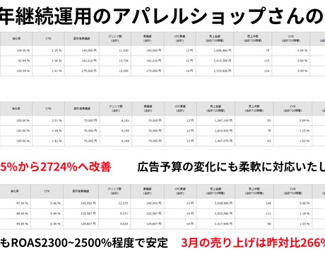 楽天市場RPP広告の運用を代行します イベント施策を軸にROAS改善・売上向上を目指します イメージ2