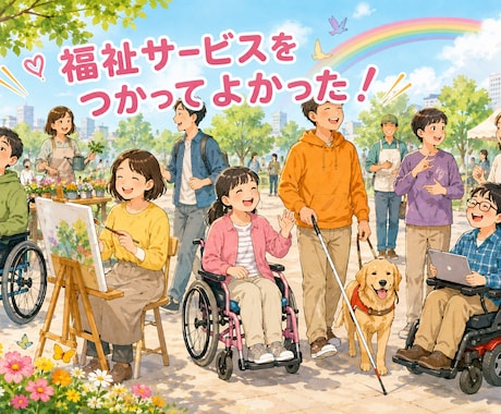 障がい福祉サービス、介護についてご相談お受けします 現役の相談支援専門員、介護支援専門員が福祉の相談にのります イメージ1
