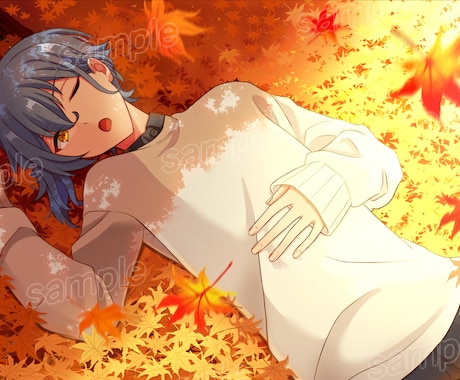 アイドル育成ゲーム風のイラスト描きます ストレスが溜まる毎日をときめきで癒しませんか？ イメージ2