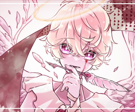 活動者さん向けのイラスト制作します キャラクターデザインや1枚絵制作など承ります イメージ2