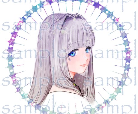 今月まで最安価／無料修正有／アイコンなど描きます 最短3日・商用相談OK・SNS用アイコンやその他イラスト イメージ1