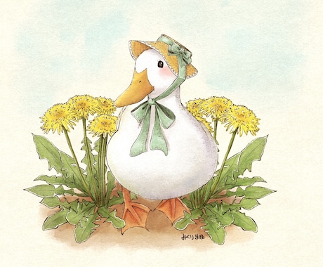 やさしい水彩の動物イラスト描きます お菓子缶や冊子の挿絵などにぴったりです。 イメージ2