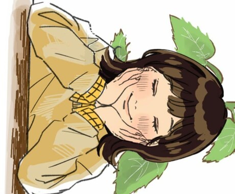 フルカラー、デジタルで似顔絵イラスト描きます プレゼントやお祝いにも♪あたたかい似顔絵いかがですか？ イメージ2