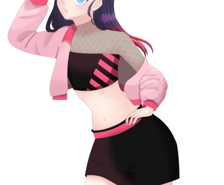 納品まで1週間！女の子のイラストを作成いたします 企画や歌ってみたなどに使えるイラストを作成！ イメージ2