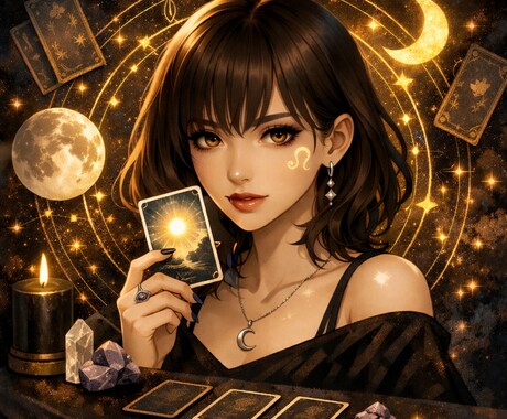 月と星が導くワンオラクルで占います あなたのお悩み、オラクルカードに聞いてみませんか？ イメージ1