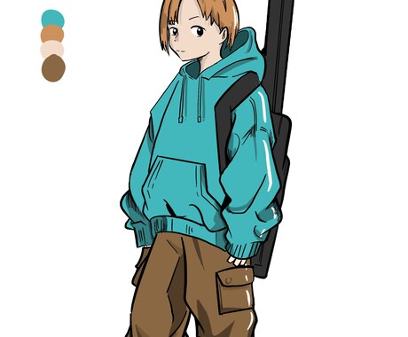 あなたの似顔絵やサムネ描きます 自分を可愛いアニメキャラにしてみませんか？ イメージ1