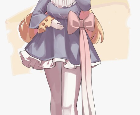 様々な用途に使えるキャライラストお描きします キャラデザ、ライバー立ち絵、サムネ・アイコン、ヘッダーなど イメージ2