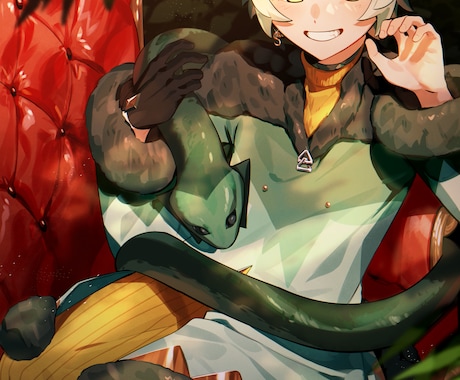 イラスト制作承ります キャラクターの特徴を掴むことが得意です。 イメージ2