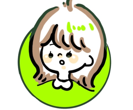 ゆるふわ・ポップ・レトロなイラスト描きます 好きなモノ・色でアイコン・似顔絵・挿絵すぐ描きます！ イメージ2