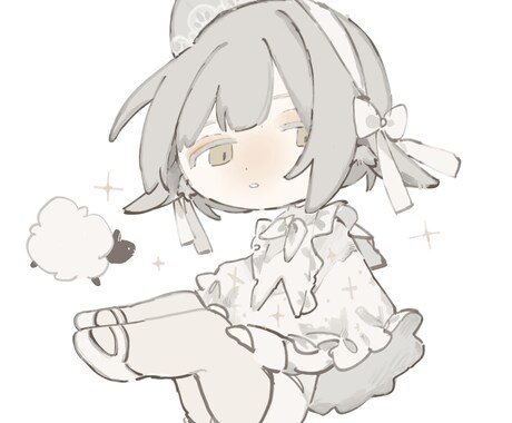 目を惹くかわいい♡SNSアイコン描きます 気分が上がる♪かわいいアイコンをお求めの方へ イメージ2