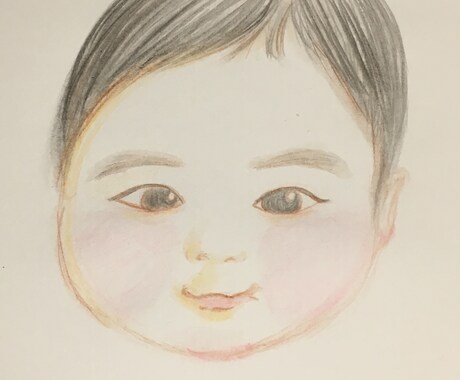 水彩鉛筆で似顔絵を描きます 結婚式や誕生日などお祝いごとのプレゼントに イメージ1