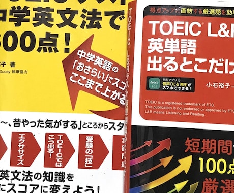 TOEIC600点突破！お試しレッスンをいたします 「何をどう勉強したらよいの？」という方へ イメージ1