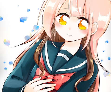 鮮やかなキラキラ可愛いイラストなんでも描きます アニメ調で可愛いイラストをを求めてる方へ イメージ1