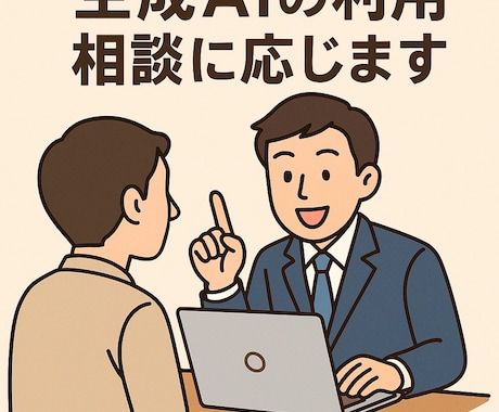 生成AI利用のための相談(60分)に応じます 動画、画像・イラスト、曲作り、企画書やチラシ作りの相談 イメージ1