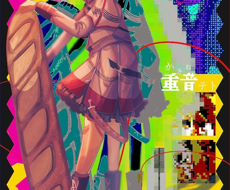 7月まで半額　歌みた・ボカロのMV作成します イラストからの動画制作、編集を承ります　ボカロmv割引します イメージ1