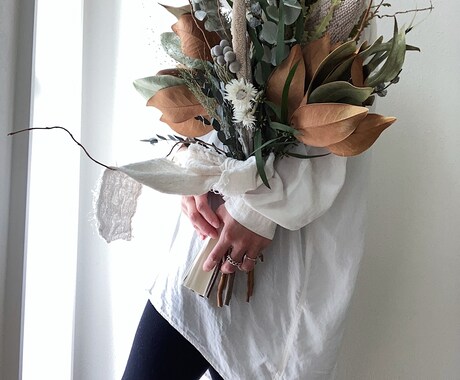 店舗・モデルルーム用のフラワーディスプレイ承ります アーティフィシャル・ドライ・プリザーブドフラワーを使います イメージ2