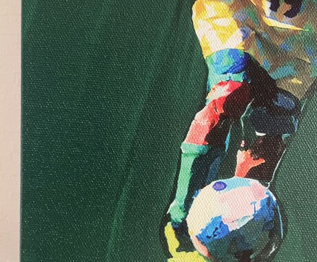 オリジナルキャンバスアートを制作します 正方形(W250×H250×D37mm) ※淵塗りなし イメージ2