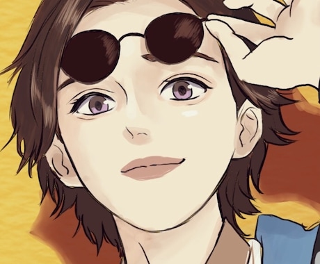 似顔絵もOK！SNSで使えるアイコン描きます SNS用のアイコンや似顔絵を描かせていただきます！ イメージ2