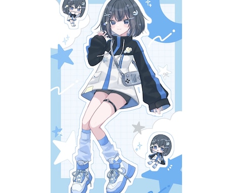 かわいいイラストお描きします ＊SNSや配信でお使いいただけます！ イメージ2