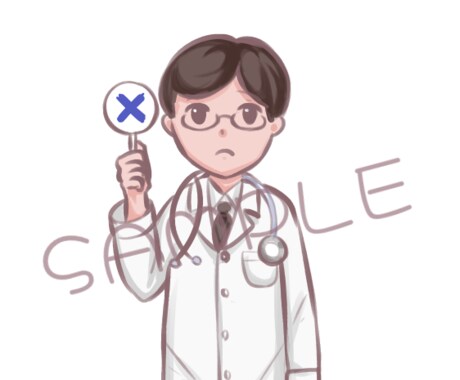 柔らかいタッチでカットイラスト、承ります チラシ、パンフレット、Web広告等でお使いください！ イメージ2