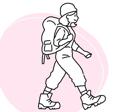 商用利用可！シンプルなオリジナルイラスト作成します 最短即日！視認性の高い人物カットイラスト作成します！ イメージ2