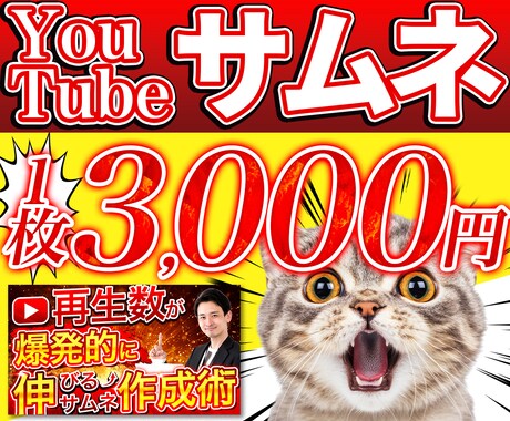 デザイナーがYouTubeサムネイルを作成します 魅力的なYouTubeサムネイルで再生数UPに貢献します！ イメージ1