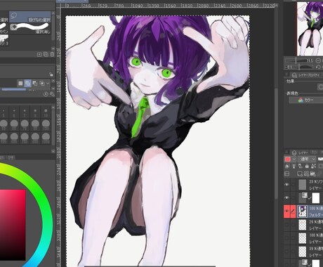 アイコンなどに利用いただけるイラストを承ります アイコン、ボカロMVなどにご利用いただけます。 イメージ2