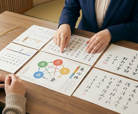 西洋×東洋＊仕事の天気図を読み解きます 才能を活かす使命と仕事運を読み解くバイオリズム鑑定 イメージ2