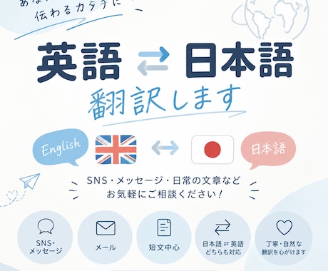 英語⇄日本語を丁寧に翻訳します イメージ1